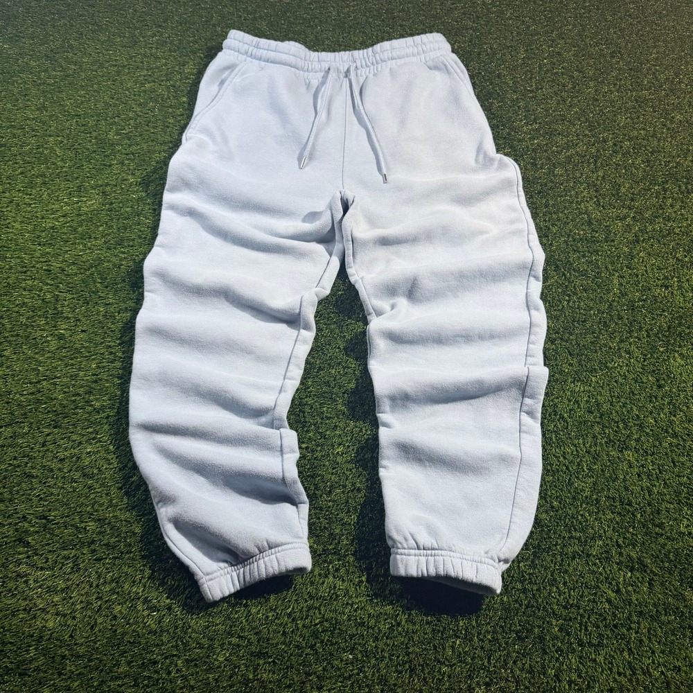 Forever 21 Light Blue Fleece Joggers Sweatpants Large